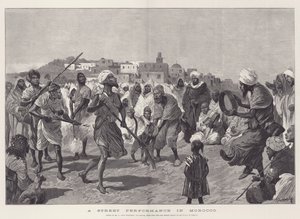 Una Performance di Strada in Marocco